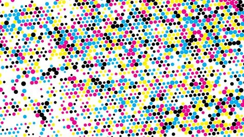 Halftone dots background, Black and White Halftone Dot Pattern Stock Illustration