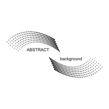 Halftone dots banner background. Stock Illustration