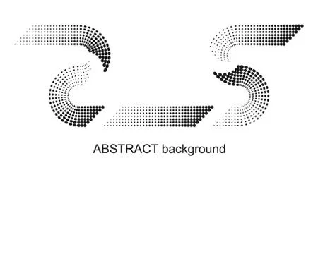 Halftone dots banner background. Stock Illustration