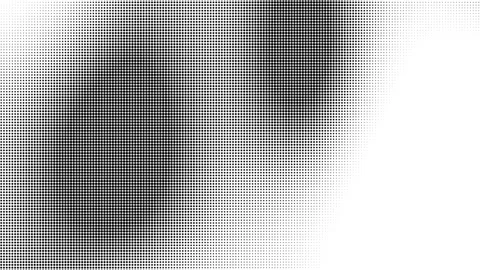Halftone Dots Fading from Dark to Light Abstract Background Video stock 346799330