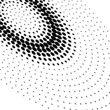 Halftone dots Stock Illustration