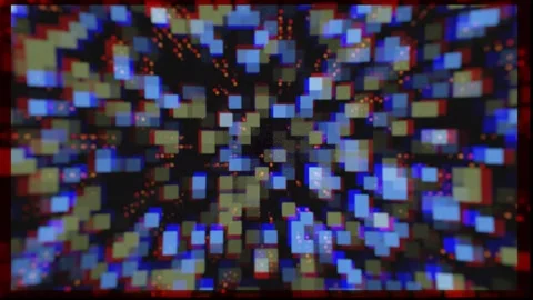 Halftone dots motion background, Dot cartoonist background Stock Footage 246683865