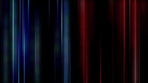 Halftone dots Motion zoom anime red-blue speed line Anime for comic Stock Footage 244389799