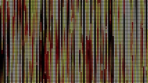 Halftone dots Motion zoom anime yellow-orange speed line Anime for comic Stock Footage 244389806