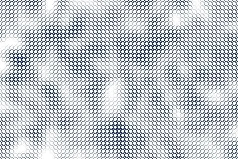 Halftone dots overlay pattern on transparent background 스톡 사진