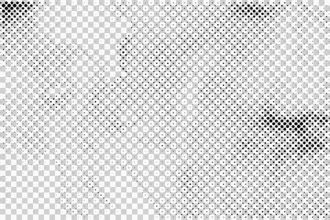 Halftone dots pattern background illustration Stock Illustration