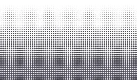 Halftone dots pattern. Fadedduotone seamless effect. pop art retro background Stock Illustration