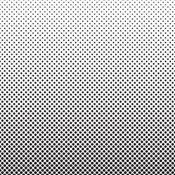Halftone Dots Pattern Gradient Background Stock Illustration