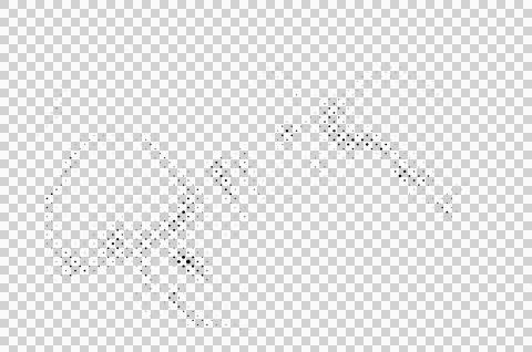Halftone dots pattern, gradient effect Stock Illustration