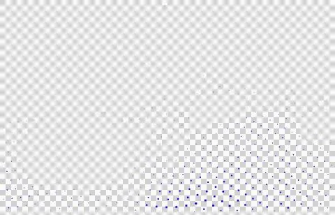 Halftone dots pattern, gradient effect, transparent background Stock Illustration