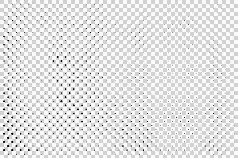 Halftone dots pattern, gradient effect Stock Illustration