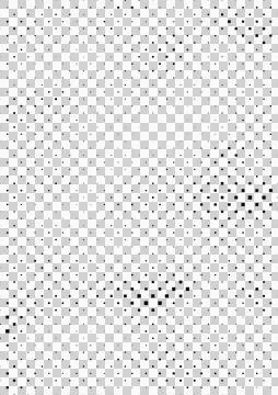 Halftone dots pattern, gradient effect, black and white Stock Illustration