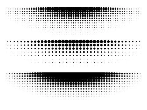 Halftone dots pattern. gradient halftone dots backgrounds 스톡 일러스트