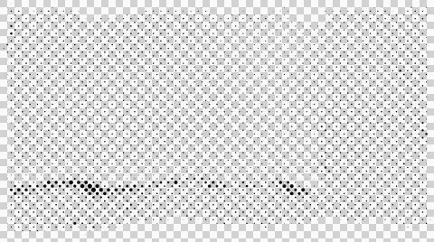 Halftone dots pattern, gradient texture Illustrazione stock