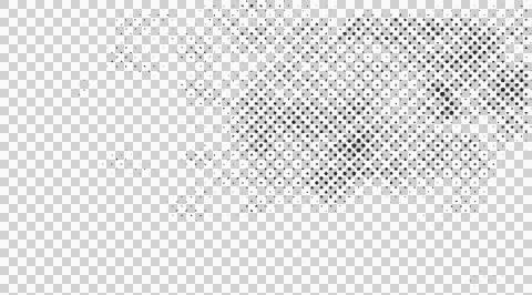 Halftone dots pattern, gradient texture background Stock Illustration