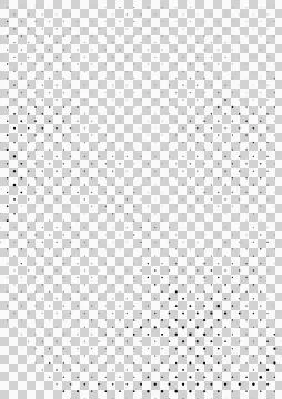Halftone dots pattern, gradient transition Illustrazione stock