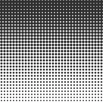 Halftone dots pattern Stock Illustration