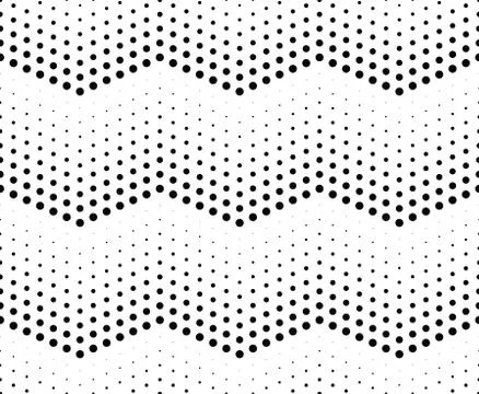 Halftone dots pattern Illustrazione stock