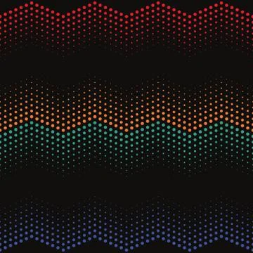 Halftone dots pattern Illustrazione stock