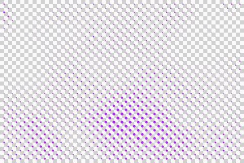 Halftone dots pattern illustration, gradient effect Stock Illustration