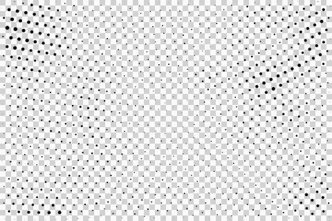Halftone dots pattern on white background Stock Illustration