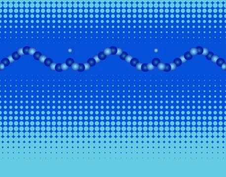 Halftone dots vector background Stock Illustration