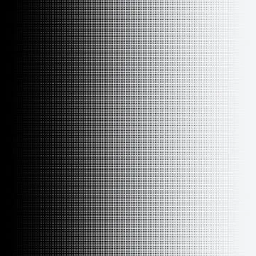 Halftone dots on white background Stock Illustration