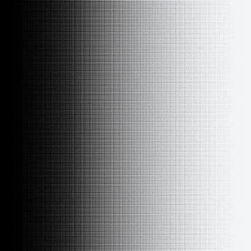 Halftone dots on white background Stock Illustration