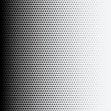 Halftone dots on white background Stock Illustration