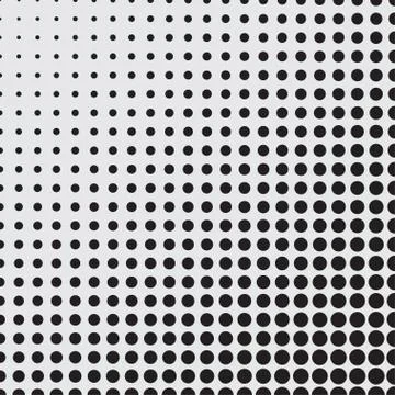 Halftone dots on white background. Vector illustration Stock Illustration