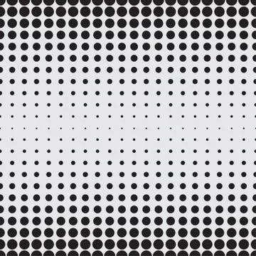 Halftone dots on white background. Vector illustration Stock Illustration