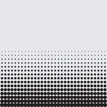 Halftone dots on white background. Vector illustration Stock Illustration