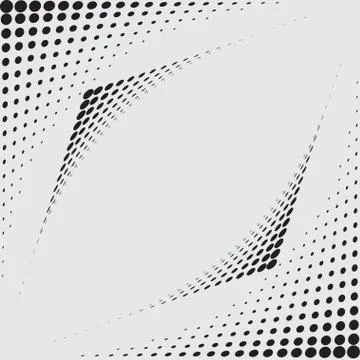 Halftone dots on white background. Vector illustration Stock Illustration