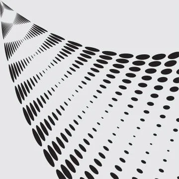 Halftone dots on white background. Vector illustration Stock Illustration