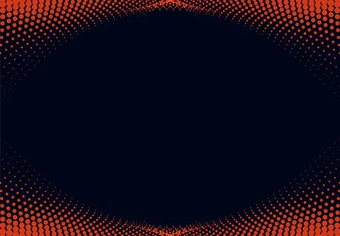 Halftone dotted background. Halftone dots vector pattern. 库存插图