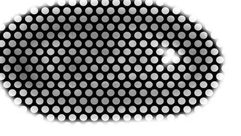 Halftone dotted background. Pop art style. Pattern with small circles, Stock Footage 266143049