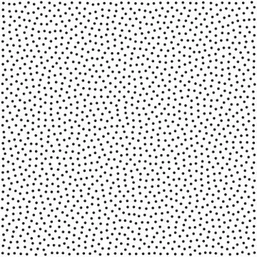 Halftone dotted background vector pattern. Chaotic circle dots isolated on th Stock Illustration