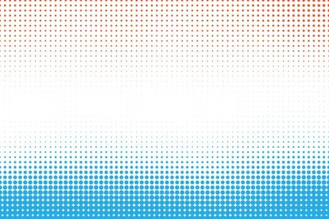 Halftone dotted pattern as a background Stock Illustration