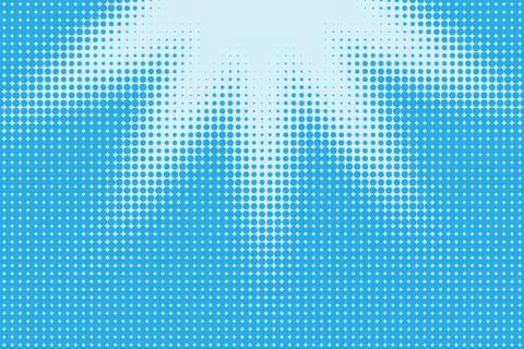 Halftone dotted pattern as a background Stock Illustration