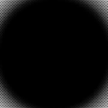 Halftone element. Abstract geometric graphic with half-tone pattern 스톡 일러스트