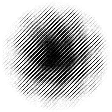Halftone element. Abstract geometric graphic with half-tone pattern 스톡 일러스트
