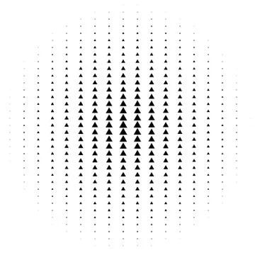 Halftone element. Abstract geometric graphic with half-tone pattern 스톡 일러스트