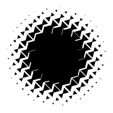Halftone element. Abstract geometric graphic with half-tone pattern 스톡 일러스트