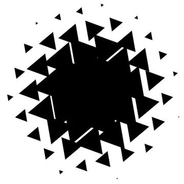 Halftone element. Abstract geometric graphic with half-tone pattern 스톡 일러스트