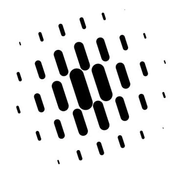 Halftone element. Abstract geometric graphic with half-tone pattern 스톡 일러스트