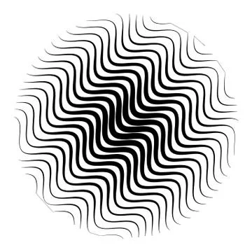 Halftone element. Abstract geometric graphic with half-tone pattern Stock Illustration