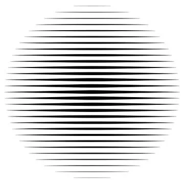 Halftone element. Abstract geometric graphic with half-tone pattern Stock Illustration