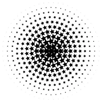 Halftone element. Abstract geometric graphic with half-tone pattern 스톡 일러스트