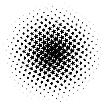 Halftone element. Abstract geometric graphic with half-tone pattern 스톡 일러스트