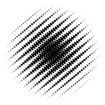 Halftone element. Abstract geometric graphic with half-tone pattern 스톡 일러스트